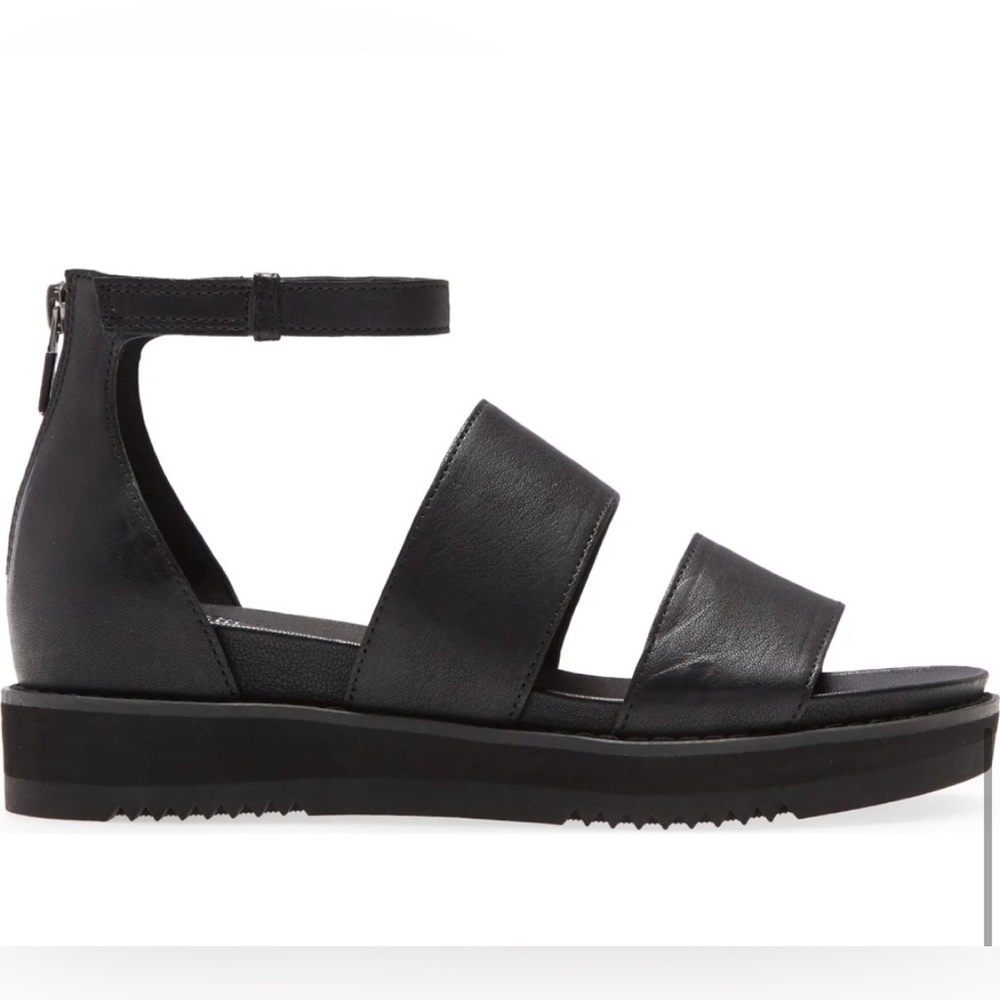 Eileen Fisher Keno Platform Sandal NWOB Size 6